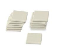 Colidcolor 12-Piece Streak Plates Kit - Porcelain Plates for Mohs Hardness Test & Mineral Identification in Geology, Mining, and STEM Education