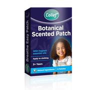 Colief - Breathe Easy Patches - Decongestant Patch for Kids - Eucalyptus and Peppermint - Applies to Clothing - Relieves symptoms of Cold, Flu and Nasal Decongestion - Easy Apply/Remove