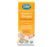 Colief - Vitamin C Drops - Daily Immune Support for Infants Age +1 - Diary, Gluten and Preservative Free - Supports Development of Healthy Bones and Teeth - 600 Drops