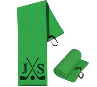 Colifolu Personalised Golf Towel,Embroidered Golf Towels for Golf Bags with Clip, Custom Golf Towel Gifts for Men Women 60cmx40cm