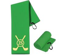 Colifolu Personalised Golf Towel,Embroidered Golf Towels for Golf Bags with Clip, Custom Golf Towel Gifts for Men Women 60cmx40cm