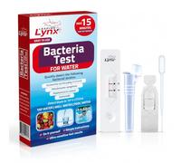 Coliform Bacteria Water Test Kit for E. coli, Salmonella, Legionella, & Many Other Strains in Drinking Water - Easy, Quick, & Accurate Bacterial Testing for Well Water, Tap Water, Pool Water