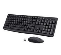 COLIKES Wireless Keyboard and Mouse Combo, 2.4G USB Cordless, Full Size, 3 Level DPI, Slim Ergonomic, Plug & Play for PC, Laptop, Desktop