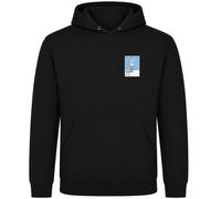 Colin Bell Manchester City Icon Frame Men's Hoodie - Black / S