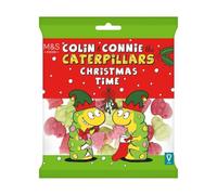 Colin & Connie the Caterpillars Christmas Fruit Gums