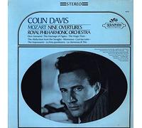 COLIN DAVIS MOZART NINE OVERTURES vinyl record