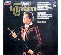 Colin Davis & Orchestra and Chorus of the Royal Opera House Covent Garden / Katia Ricciarelli / Jose Carreras / Yuri Masurok / Stefania Toczyska / Robert Lloyd u.a. - Verdi: Il Trovatore (Gesamtaufnahme in italienischer Sprache: London 1980) [Vinyl Schallplatte] [3 LP Box-Set]