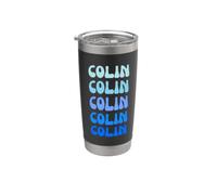 Colin Name Minimalist Design Stainless Steel Insulated Tumbler