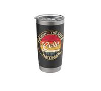 Colin The Man The Myth The Legend Personalized Name Stainless Steel Insulated Tumbler