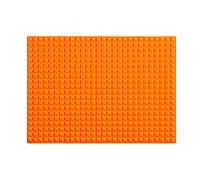 Colinda Silicone Dish and Cup Drying Mat - Extra Large Trivet for Hot Dishes, Large Size Hot Pots and Pads Coming Directly Out from the Stove or Oven,Drain Board,16" x 11.5",Orange