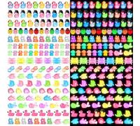 Colingmill 300 Pieces Luminous Mini Resin Animal Figures Glowing Ocean Miniatures for Garden Micro Landscape Aquarium Potted Decor