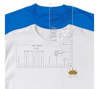 Colini Left Chest Logo Placement Tool for Heat Press, Embroidery Placement Ruler, Acrylic Tshirt Ruler for Pocket Prints