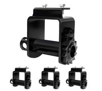 Colinktool Bolt on Winch for Flatbed Trailer,Heavy Duty Standard Portable Winch Utility Capacity 16500 Lbs and 5500 Lbs Load Limit for Flatbed Trailer Trucks Winches- 4Pack