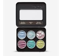 Coliro : Pearlcolors : Mica Watercolour Paint : 30mm : Paradise Set of 6
