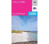 Coll & Tiree Map | Treshnish Isles | Ordnance Survey | OS Landranger Map 46 | Scotland | Walks | Cycling | Days Out | Maps | Adventure