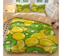 Collage Duvet Cover King Modern Abstract Leaf Print Bedding Set for Women, Botanical Pop Art Microfiber Quilt Cover for Bedroom Decor (style1,Double200x200cm+65x65cm*2)