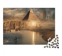 Collage of Ancient And Modern Egypt Puzzle 1000pcs (75x50cm) Erwachsene Puzzle,Home Decor