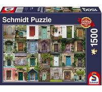 Schmidt Collage of Doors 1500 piece Jigsaw Puzzle
