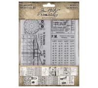 Collage Paper Archives Tim Holtz Idealogy, 30 Pieces