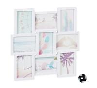 Collage picture frame Multi Photo Display Plastic 9 Photos Collage Frame