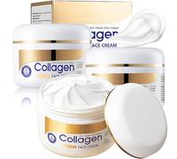 Collagen Anti-Aging Face Cream, Firming, Moisturising and Nourishing Facial Moisturiser for Women, Improve Wrinkles and Fine Lines, All Skin Types, 100g (3)