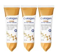 Collagen Anti-Aging Hand Cream, Collagen Hand Cream, Soothes and Moisturizes, Improve Dullness and Roughness, Revitalizes Skin, For all Skin Types