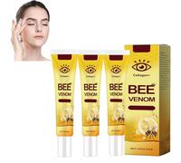 Collagen Bee Venom Eye cream, Bee Venom Hydrating Eye Cream, Under Eye Cream, Instant Firming Eye Cream for Dark Circles, Firming That Delicate Skin Under Your Eyes, Anti-Aging Eye Treatment (3pcs)