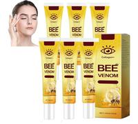 Collagen Bee Venom Eye cream, Bee Venom Hydrating Eye Cream, Under Eye Cream, Instant Firming Eye Cream for Dark Circles, Firming That Delicate Skin Under Your Eyes, Anti-Aging Eye Treatment (6pcs)