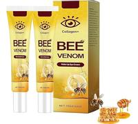 Collagen+ Bee Venom Wake Up Eye Cream, Bee V-enom Under Eye C-ream, Collagen Eyes Cream,B-ee Venom Eye Creams,Anti-Aging Eye Treatment,Reduces Wrinkles, Puffiness (2 pcs)