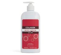 Collagen Body Lotion 400ml with Q10 - Firm + Revive Helps Energise & Improve Skin Elasticity & Protect Your Skin from Premature Ageing - Smoth & Fragrance Free for Everyday Uses