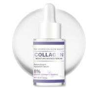 Collagen Boost,Collagen Serum For Face 72H Hydration Moisture Bounce-Vegan Anti-Aging Face Serum, Glow Serum with Collagen, Tightening Helps Lift, Plump, & Firm Sagging Skin, Serums For Skin Care