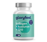 Collagen + coenzyme Q10 + hyaluronic Acid - Premium: Marine Collagen - with zinc, Magnesium, Vitamin B12, D3, A & C - 60 Capsules - Laboratory-Tested, high-dose Without additives, Made in Germany