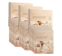 Collagen Emulsion Eye Mask, 360° Fit Under Eye Patches with Bio-Collagen, Peptide Complex & Vitamin C for Dark Circles, Puffy Eyes & Wrinkles, Firming Hydrating Eye Patches for Women
