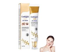 Collagen Eye Cream for Dark Circles and Puffy Eyes, Dark Circles Under Eye Remover, Brightening Eye Cream Anti Aging, Instant Tightener Under Eye Bag Cream, Refines the Skin Complex, 20g (1PC)