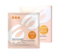 Collagen Eye Pads for Puffy Eyes and Dark Circles, Revitalizing Eye Pads with Organic Collagen, Peptide Complex and Vitamin C for Sensitive Skin, Revitalizing Eye Care