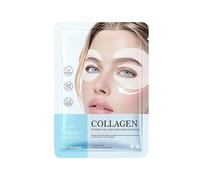 Collagen Eye Patches, Under Eyes Mask for Puffy Eyes and Dark Circles, Revive Under Eye Patches with Bio-Collagen, Peptide Complex and Vitamin C for Sensitive Skin, Brightens, Energises (1Pc)