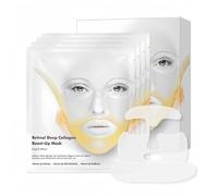Collagen Face Mask,Deep Collagen Retinol Tension Boost Up Masks,Face Tightening and Lifting Mask for V-Line,Fa/ce Masks Skincare,Deep Coll/agen Anti Wrinkle Lifting Ma/sk,Sheet Mas/k,Chin Lift Ma/sk