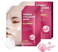 Collagen Face Masks Skincare, Pack of 5, Hydrogel Overnight Mask with Hyaluronic Acid,Hydrogel, Pore Minimizing,Deep Repair, Korean Skincare