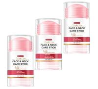 Collagen Face Stick with Snail Mucin - Day & Night Moisturizing Balm for Lifting, Firming & Anti-Aging | All Skin Types | Portable Wrinkle Repair Stick, Hydration On-The-Go (3 PCS)