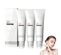 Collagen Fullerene Neck Cream, Hydrating Firming Moisturiser for Neck & Décolletage, Improve Turkey Neck Appearance & Uneven Skin Tone, Gentle Daily Skincare (3 pcs)