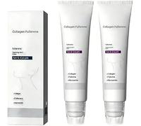 Collagen Fullerene Neck Cream, Magic Neck Skincare with Collagen Peptides, Reduces Wrinkles & Double Chin, Elevate Your Neck Care Routine, Deep Hydration Smooths Fine Lines (2pcs)