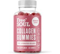 Collagen Gummies High Strength Marine Collagen Supplement Advanced Superior Type 1 Hydrolysed Collagen Peptides 60 Gummies Free Soul