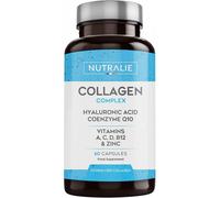 Collagen + Hyaluronic Acid + Coenzyme Q10 + Vitamins A, C, D and B12 + Zinc...