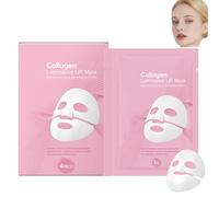 Collagen Hydrogel Sheet Mask,Korean Collagen Glow Up Face Mask 2.0,Reduces Aging Signs Firm Skin Deep Hydrating mask for Fine Lines Fading&Pore Refinement,All Skin Types (4 PCS) (6)