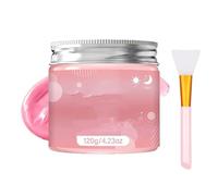 Collagen Jelly Overnight Facial Peel Off Mask, Reduce Fine Lines & Dullness, Night Collagen Wrapping Mask, Deep Moisturizing and Exfoliating, Anti-aging Skin Care for All Skin (1PC)