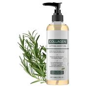 Collagen Lifting Body Oil, Rosemary Firming Body Oil, Glow Remedy Oil Skin Tightening, Hydrating Massage Oil, Tighten wrinkles & stretch marks, Suitable for Neck, Chest, Arms, Legs & Stomach, 100ml