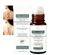 Collagen Lifting & Skin Tightening Roll-On Body Oil, Anti-Cellulite Appearance Massage Oil, Moisturizing Anti-Wrinkle Firming Care for Women, Lightweight Nourishment for Smooth Radiant Skin (1pcs)