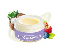 Collagen Lip Mask,Lip Sleeping Mask,Nourish & Hydrate Chapped Lips,Overnight Lip Repair,Strawberry Blueberry Moisture Lip Butter,Hydrating Lip Balm with Coconut Oil(20g)