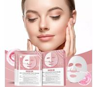Collagen Mask - Deep Bio Collagen Face Mask - Anti Wrinkle Mask - Hydrating Face Masks - Collagen Treatment Beauty for Firming, Bri_ghtening, Anti-Aging Repair, Korean Face Mask (5Pcs)