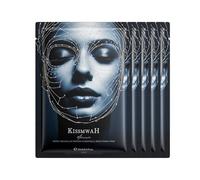 Collagen Mask, Korean Face Mask Micro Molecular Protein Hydrating Translucent Deep Moisturizing Makeup Base After Sun Repair, Daily Care for Moisturizing Dry Skin (5 pcs)